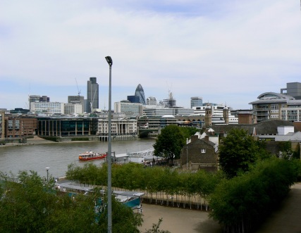  The Gherkin + River Thames From Tate Modern